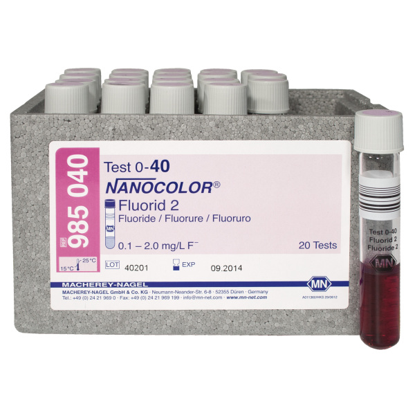 氟化物NANOCOLOR试剂985040/918142