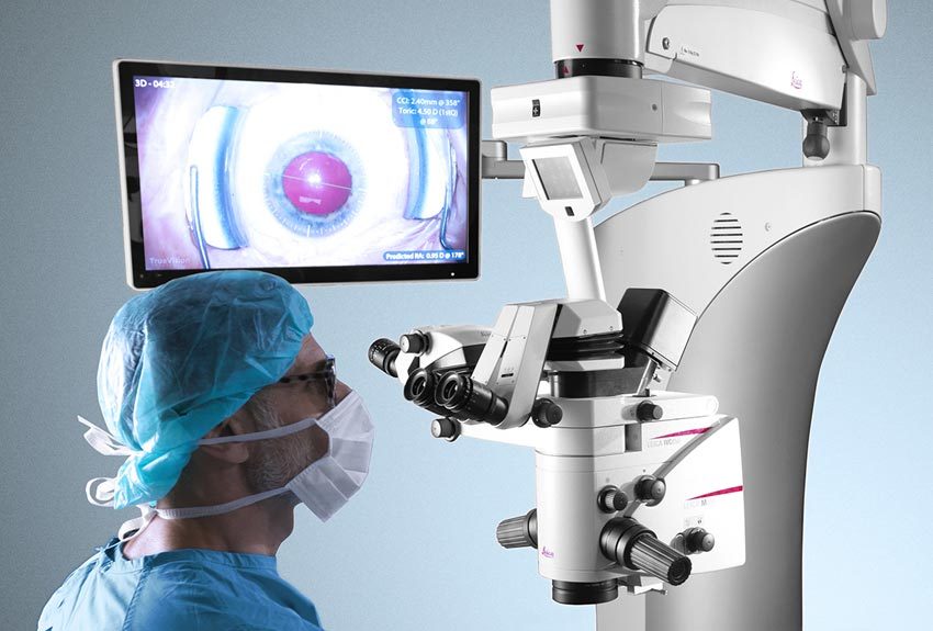 德国徕卡 眼科手术显微镜 EnFocus 术中 OCT 成像系统