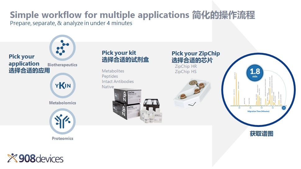 ZipChip 完整抗体分析试剂盒