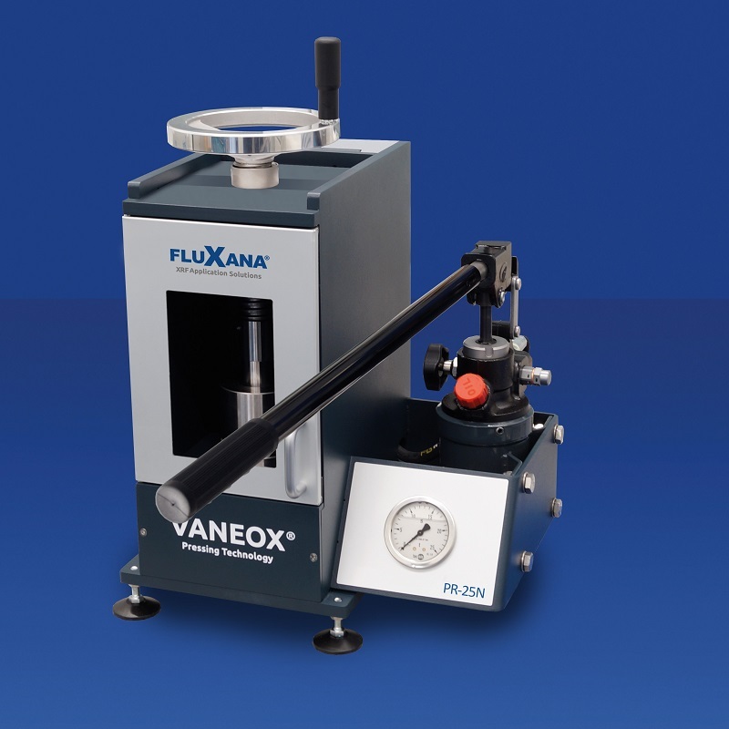 FLUXANA Vaneox-25t 自动压片机制样系统