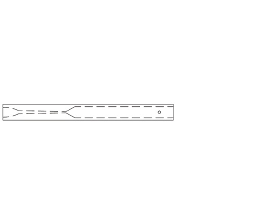 3.5 mm ID 顶部钻孔 Uniliner 进样口衬管 | 24975