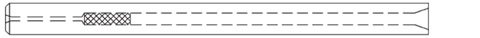 3.0 mm ID 单锥进样口衬管带玻璃毛 | 20943-213.5