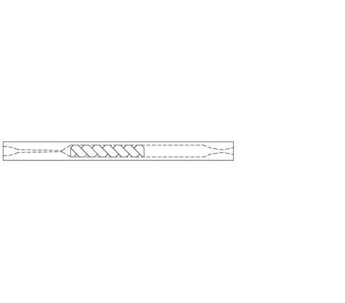 4.0 mm ID Cyclo Uniliner 进样口衬管带顶锥型 | 22271