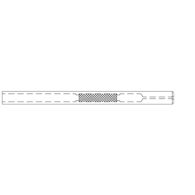 5.0 mm ID 顶锥精准型进样口衬管带玻璃毛 | 21029