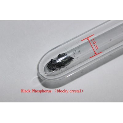 巨纳黑磷晶体 （500mg）Black Phosphorus-Crystal