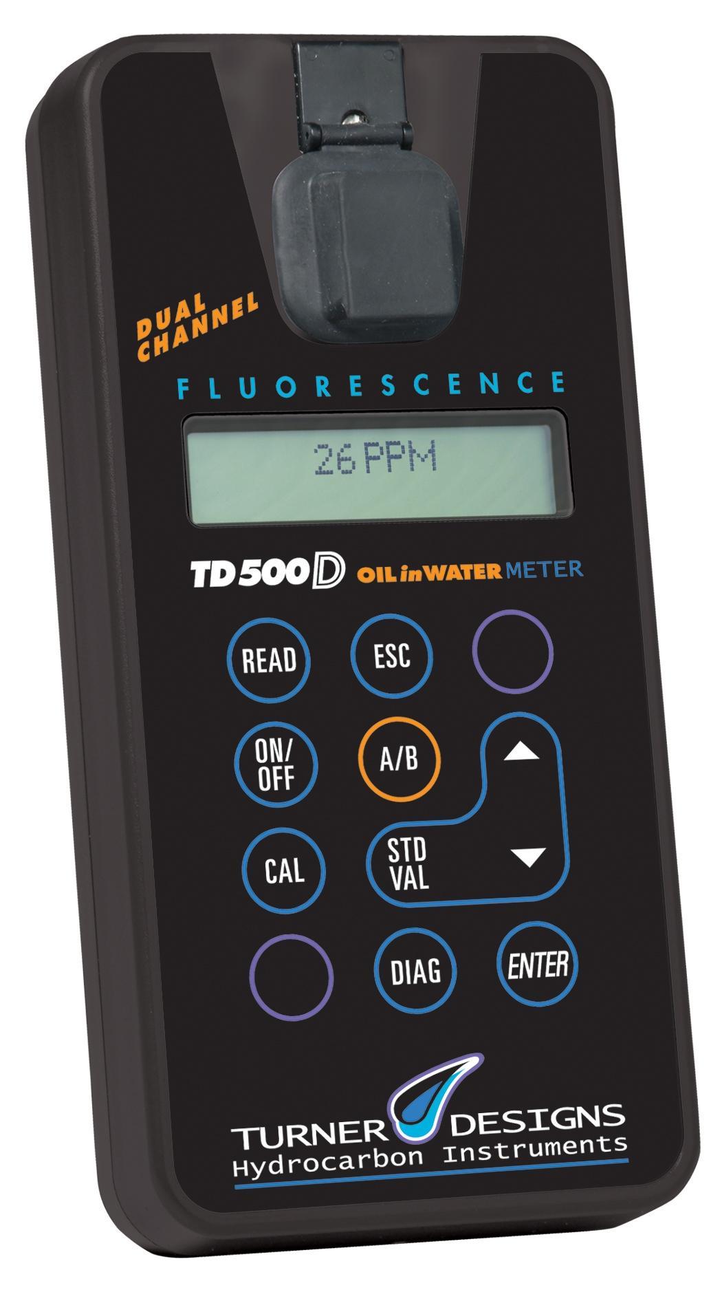 TD-500D双通道手持式水中含油分析仪