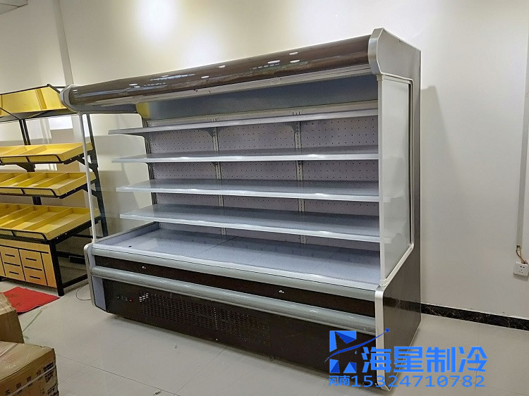 郑州风幕柜厂家 冷藏保鲜柜定做 不锈钢