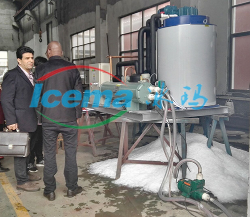 海水片冰机日产3吨片冰机厂家冰玛供