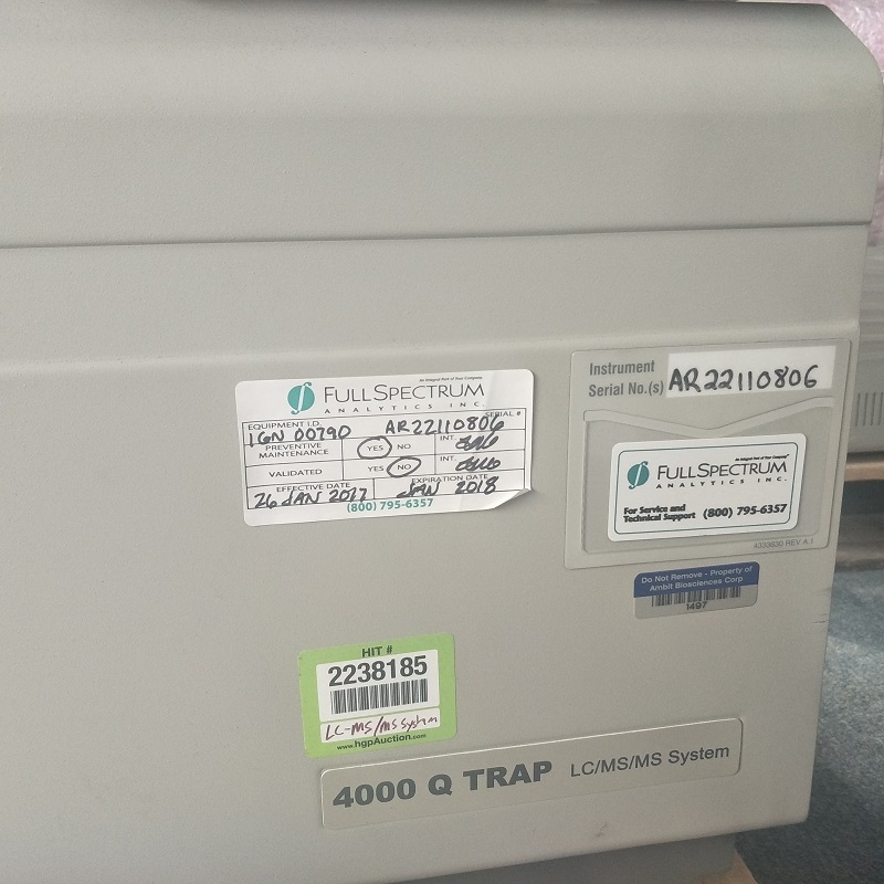 AB API4000 Q-Trap 二手液质联用仪