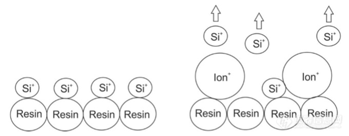 较大离子抑制硅酸盐离子的示意图_副本.png