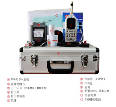 噪声检测仪AWA6228+