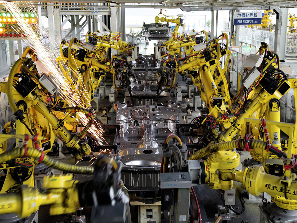 机器人全自动化生产线集成