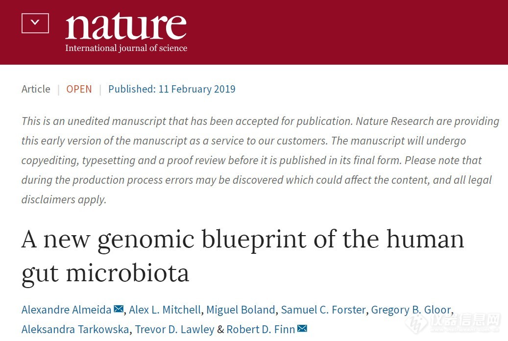 2019 十篇Nature生命科学研究论文盘点