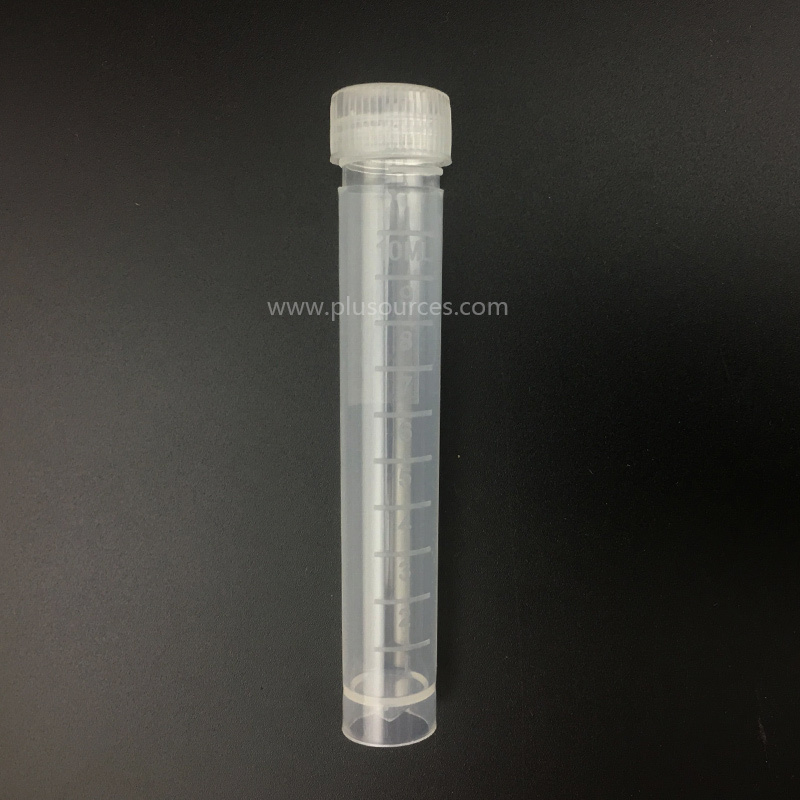 离心管,10mL,PP,螺口,可立冻存管,100pcs,AB056369 