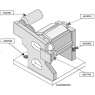 Motor, Pinion, Crystal Changer  |  S702283