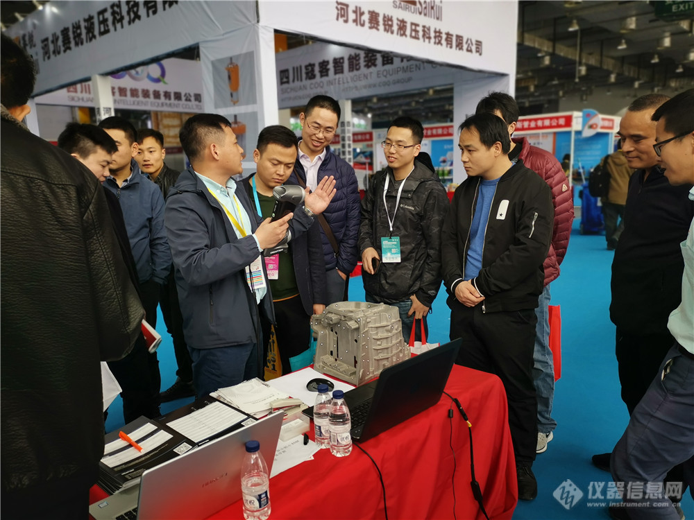 【展会现场】北京中显携Creaform高精度3D扫描仪亮相第22届济南国际机床展览会