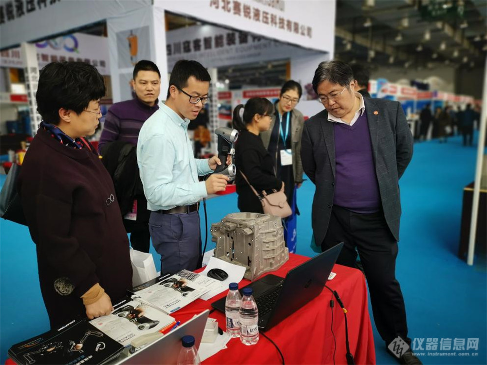 【展会现场】北京中显携Creaform高精度3D扫描仪亮相第22届济南国际机床展览会