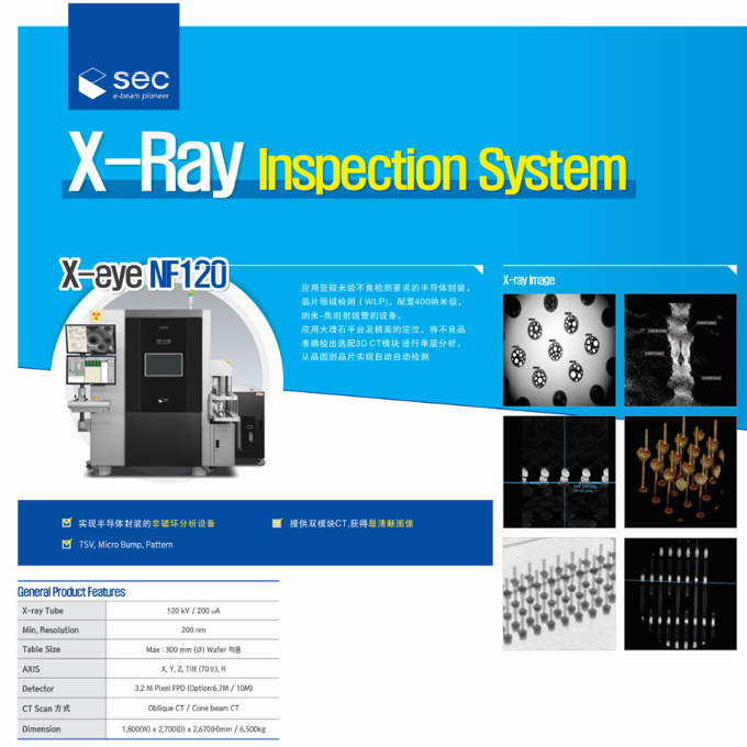 韩国sec X-ray X-eye NF120