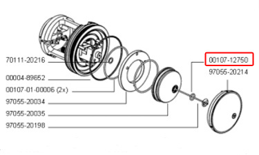 LCQ Classic 配件：O-Ring | 00107-12750