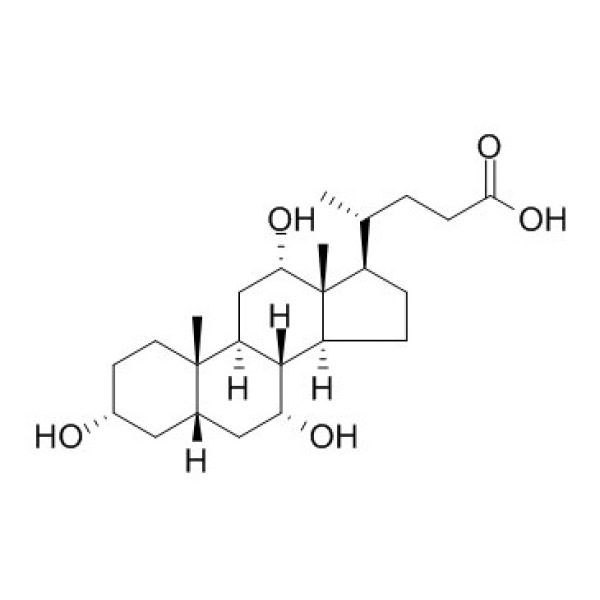 胆酸,胆甾烷酸,CAS:81-25-4