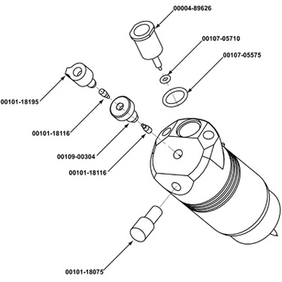 LCQ Advantage | LCQ Advantage Max 配件：O-Ring | 00107-05575