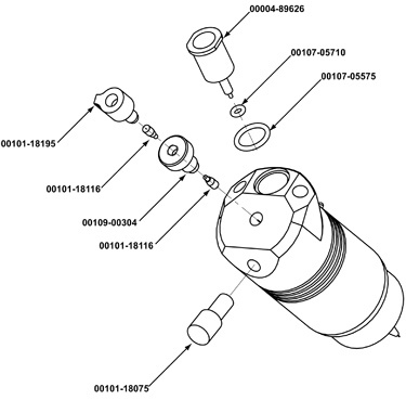 LCQ Advantage | LCQ Deca XP Max 配件:Ferrule | 00101-18116