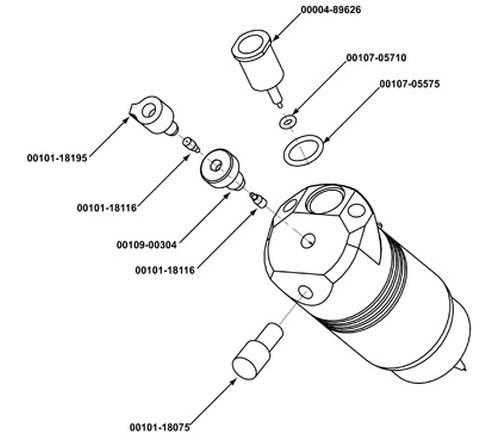 LCQ Advantage | LCQ Deca XP Max 配件:Ferrule | 00101-18116