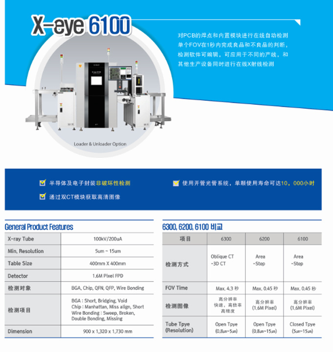 韩国sec X-ray X-eye 6100