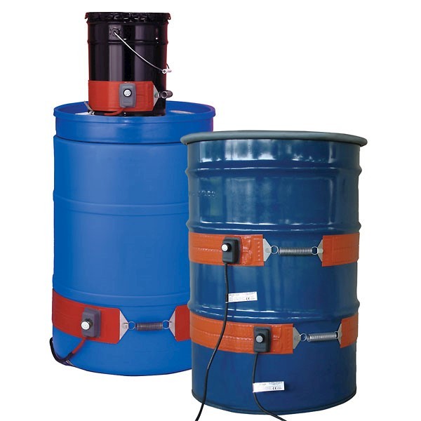 BriskHeat DPCS25重型超宽硅橡胶带式油桶加热器