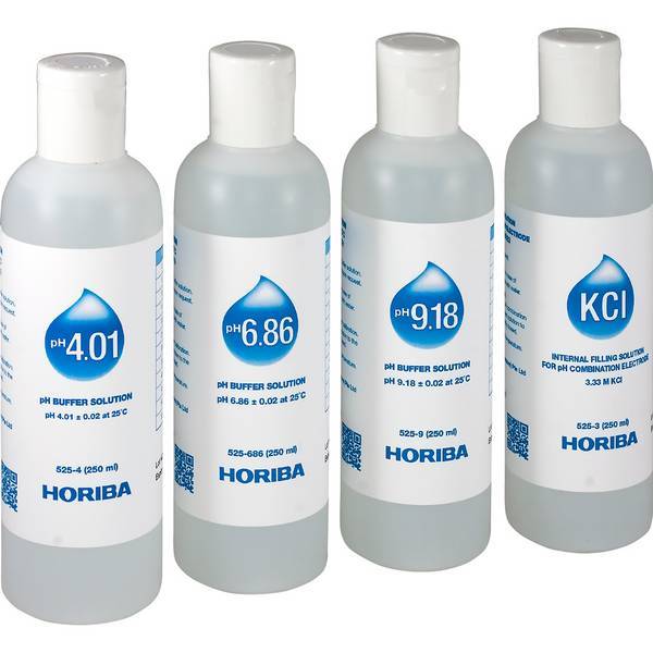 Horiba pH缓冲液校准液标准液500-4