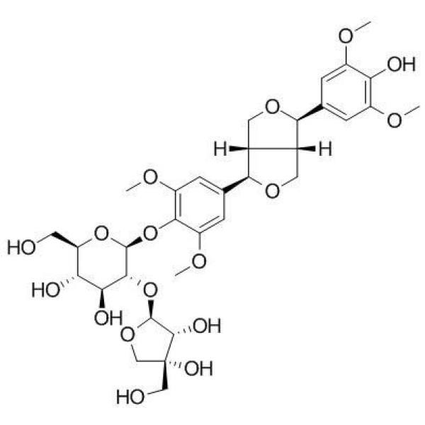 丁香树脂酚-4-O-β-D-呋喃芹糖基-(1&#85942)-β-D-吡喃葡萄糖苷