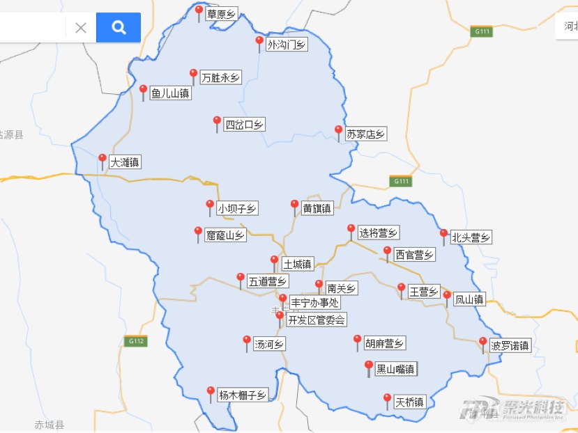 隆化县城地图全图高清图片