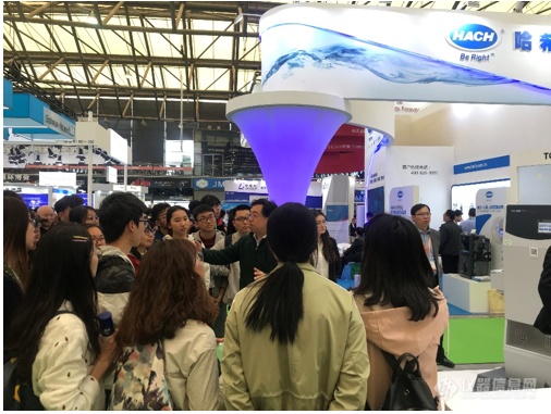 岛津在线监测仪器高调亮相IE expo2019