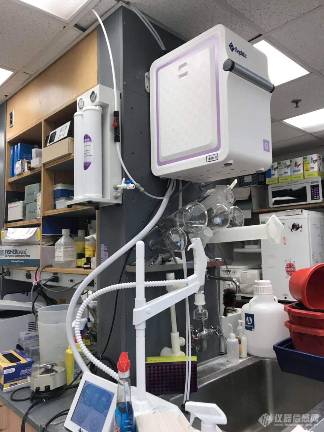 国产纯水器走进异国知名学府——访宾夕法尼亚大学医学院Pathology & laboratory medicine实验室