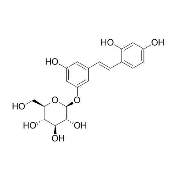 氧化白藜芦醇-3´-O-β-D-吡喃葡萄糖苷 