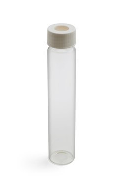 收集瓶：Vial - 60 ml clear w/caps and septa | 048784