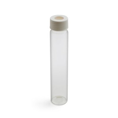 收集瓶：Vial - 60 ml clear w/caps and septa | 048784