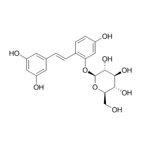 氧化白藜芦醇-2-O-β-D-吡喃葡萄糖苷  392274-22-5