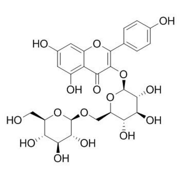 山柰酚-3-O-龙胆二糖苷 CAS:22149-35-5