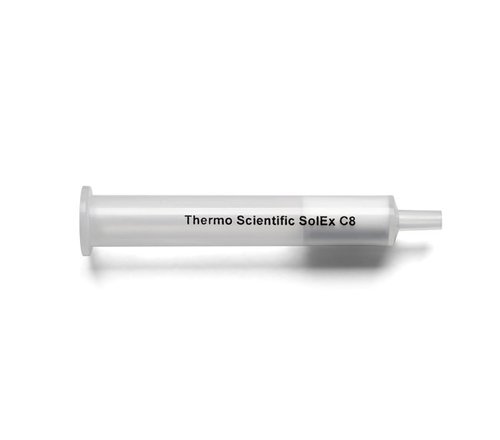 SolEx C8 1 mL cartridge with 0.1 g of packing.  | 074415