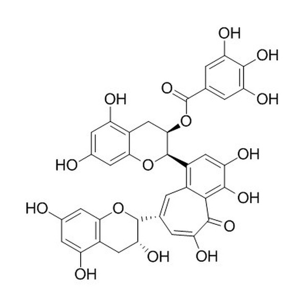 茶黄素 3-没食子酸酯 CAS:30462-34-1