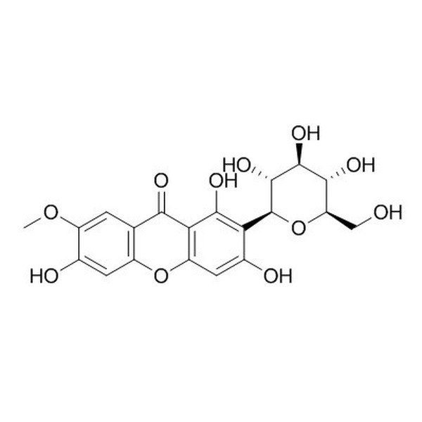 芒果苷结构式图片