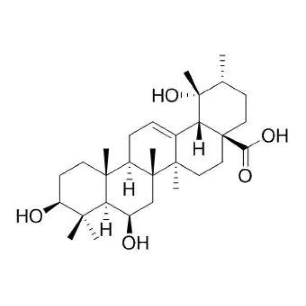 (3beta,6beta)-3,6,19-三羟基乌苏-12-烯-28-酸 123135-05-7