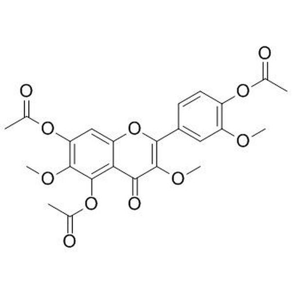 三乙酸棕鳞矢车菊黄酮素酯 CAS:14397-69-4