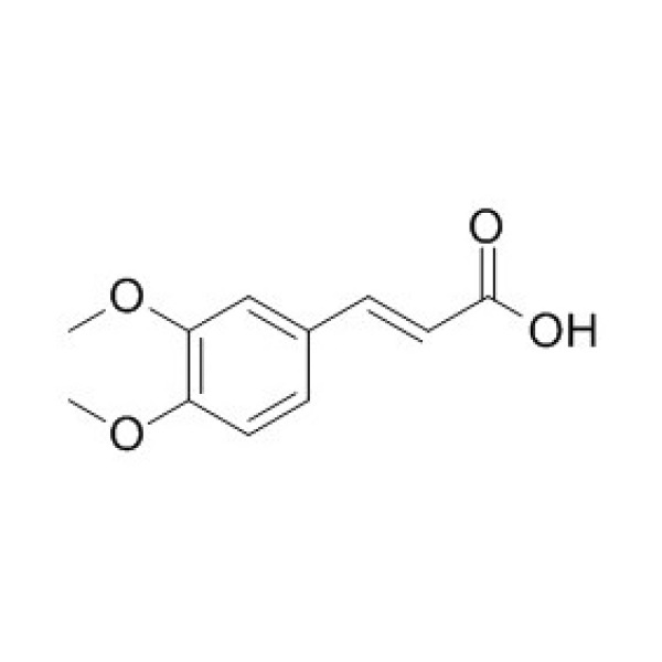 3,4-二甲氧基肉桂酸  CAS: 2316-26-9
