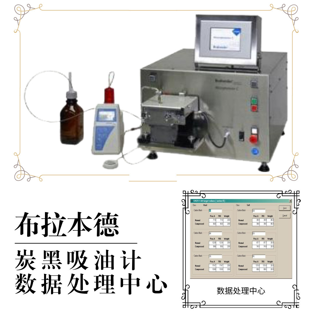 Absorp C/C炭黑吸油计德国布拉德口进