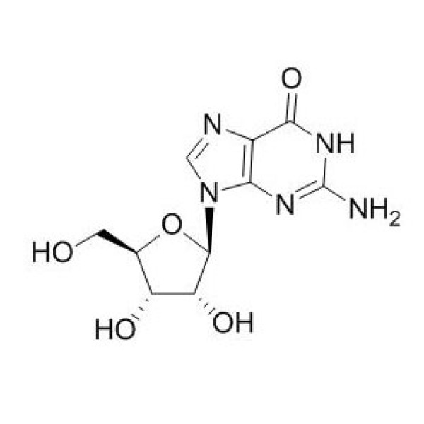 鸟苷,鸟嘌呤核苷,CAS:118-00-3