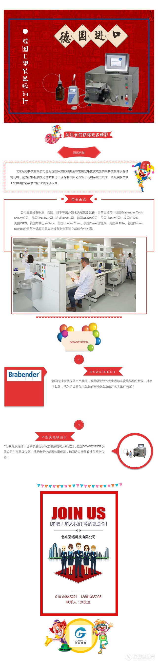 德国Brabender仪器公司Absorptometer C型炭黑吸油计简述海报！