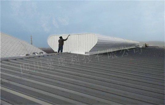 厂房屋顶通风器工程图,屋顶自然通风器细节图_四川莱奥