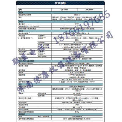 拓普康全站仪OS-602G